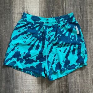 Gymshark tie dye shorts